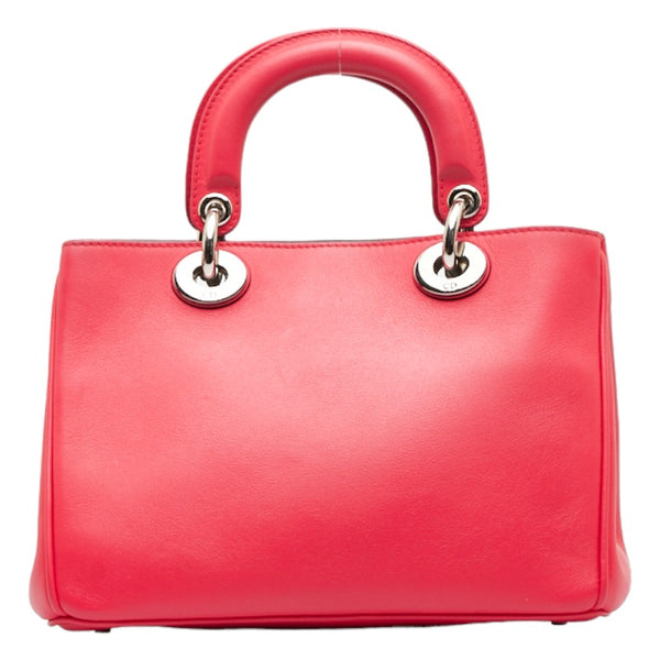 ディオール ディオリッシモ ハンドバッグ ショルダーバッグ 2WAY ピンク レザー レディース Dior 【中古】