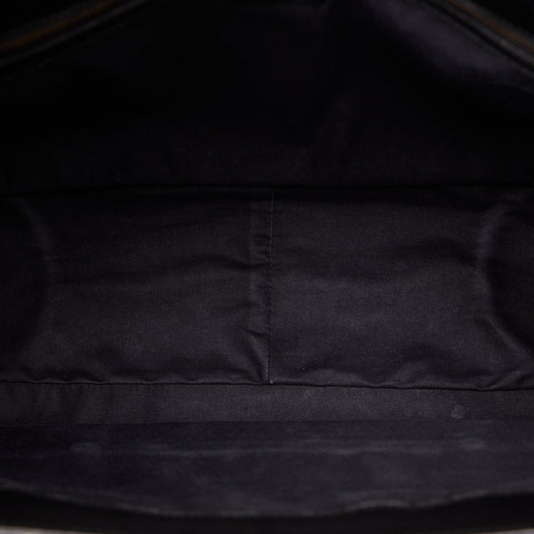 グッチ ホースビット ハンドバッグ トートバッグ 120983 ブラック レザー レディース GUCCI 【中古】