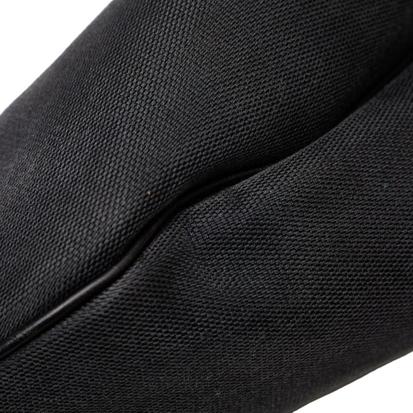 グッチ シェリーライン ワンショルダーバッグ 106663 ブラック キャンバス レザー レディース GUCCI 【中古】