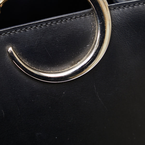 カルティエ パンテール パンサー ショルダーバッグ ブラック レザー レディース CARTIER 【中古】