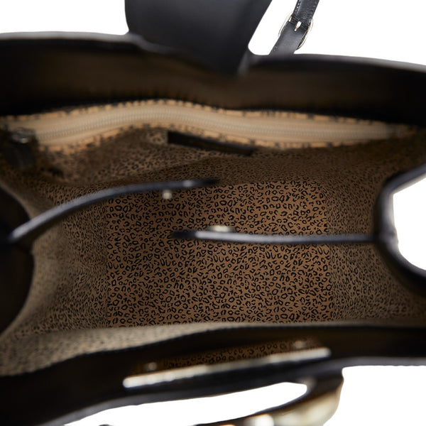 カルティエ パンテール パンサー ショルダーバッグ ブラック レザー レディース CARTIER 【中古】