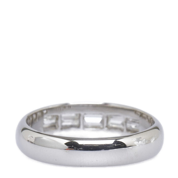 Pt900 プラチナ ダイヤ0.45ct リング 指輪 レディース 10号 【中古】