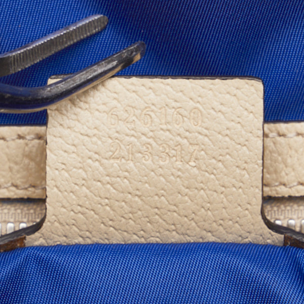 グッチ GGナイロン オフザグリッド リュック バックパック 626160 ブルー ナイロン レディース GUCCI 【中古】