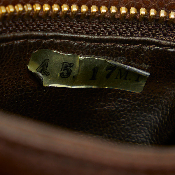 シャネル デカココマーク ゴールド金具 ウエストバッグ ウエストポーチ ブラウン キャビアスキン レディース CHANEL 【中古】