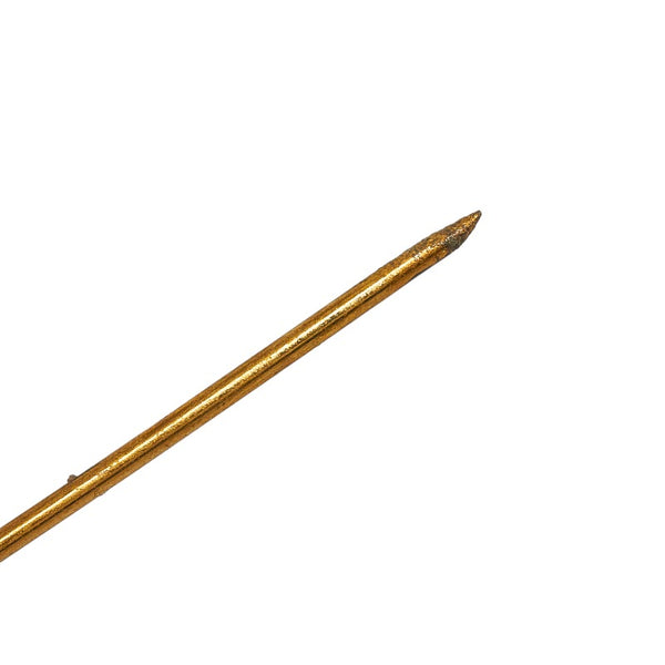 シャネル ココマーク パール チェーン ブローチ ゴールド ブラック レザー メッキ レディース CHANEL 【中古】