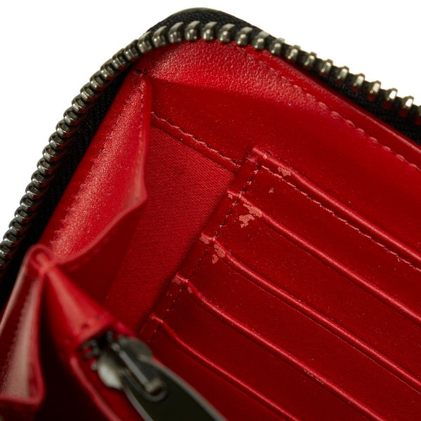 クリスチャンルブタン パネトーネ スパイク スタッズ ウォレットXL セカンドバッグ トラベルケース 長財布 1165043 ブラック レザー メンズ Christian Louboutin 【中古】