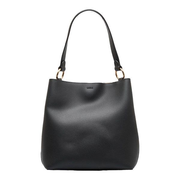 コーチ ハンドバッグ ショルダーバッグ 2WAY 91122 ブラック レザー レディース COACH 【中古】