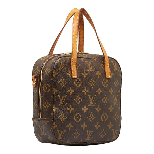 ルイ ヴィトン モノグラム スポンティーニ ハンドバッグ ショルダーバッグ 2WAY M47500 ブラウン PVC レザー レディース LOUIS VUITTON 【中古】