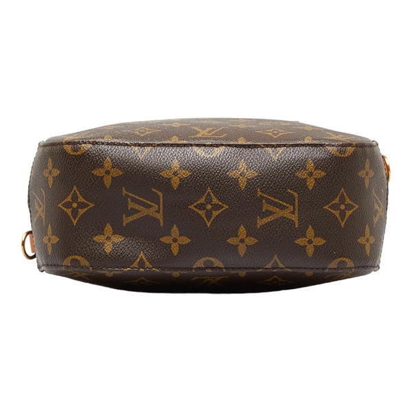 ルイ ヴィトン モノグラム スポンティーニ ハンドバッグ ショルダーバッグ 2WAY M47500 ブラウン PVC レザー レディース LOUIS VUITTON 【中古】