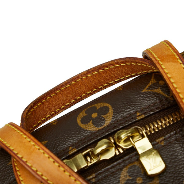 ルイ ヴィトン モノグラム スポンティーニ ハンドバッグ ショルダーバッグ 2WAY M47500 ブラウン PVC レザー レディース LOUIS VUITTON 【中古】