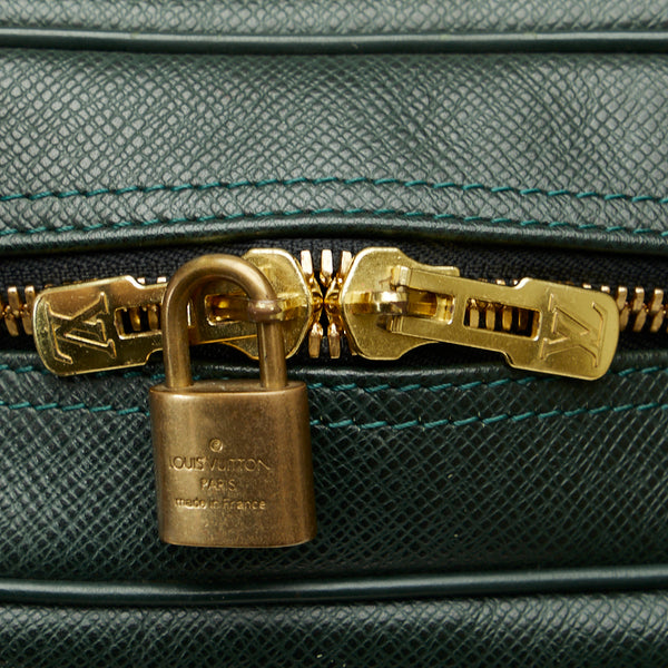 ルイ ヴィトン タイガ ケンダルGM ハンドバッグ ボストンバッグ M30114 エピセア グリーン レザー メンズ LOUIS VUITTON 【中古】