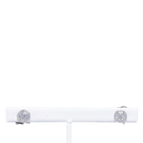 Pt850 プラチナ ダイヤ0.26ct ピアス レディース 【中古】
