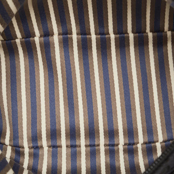 グッチ GGキャンバス ポーチ ショルダーバッグ 257300 ブラック キャンバス レザー レディース GUCCI 【中古】