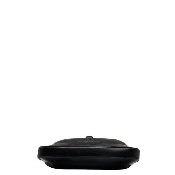 グッチ ジャッキー ワンショルダーバッグ 00963 ブラック レザー ファー レディース GUCCI 【中古】