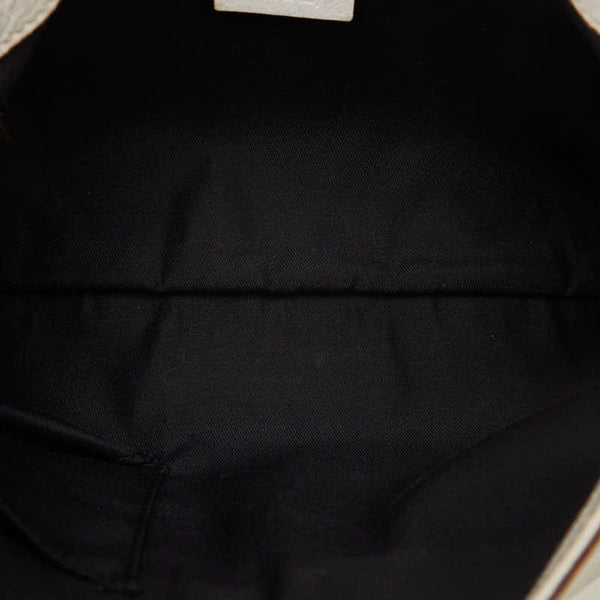 グッチ シェリーライン ショルダーバッグ ワンショルダーバッグ 153011 ホワイト レザー レディース GUCCI 【中古】