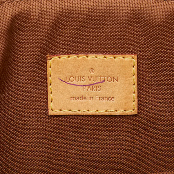 ルイ ヴィトン モノグラム ティヴォリGM ハンドバッグ ショルダーバッグ M40144 ブラウン PVC レザー レディース LOUIS VUITTON 【中古】