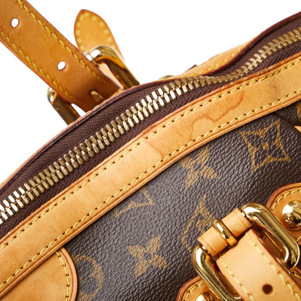 ルイ ヴィトン モノグラム ティヴォリGM ハンドバッグ ショルダーバッグ M40144 ブラウン PVC レザー レディース LOUIS VUITTON 【中古】