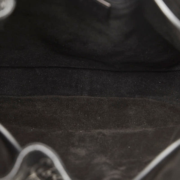 グッチ GG柄 ショルダーバッグ ワンショルダーバッグ 001 3748 ブラック スウェード レザー レディース GUCCI 【中古】