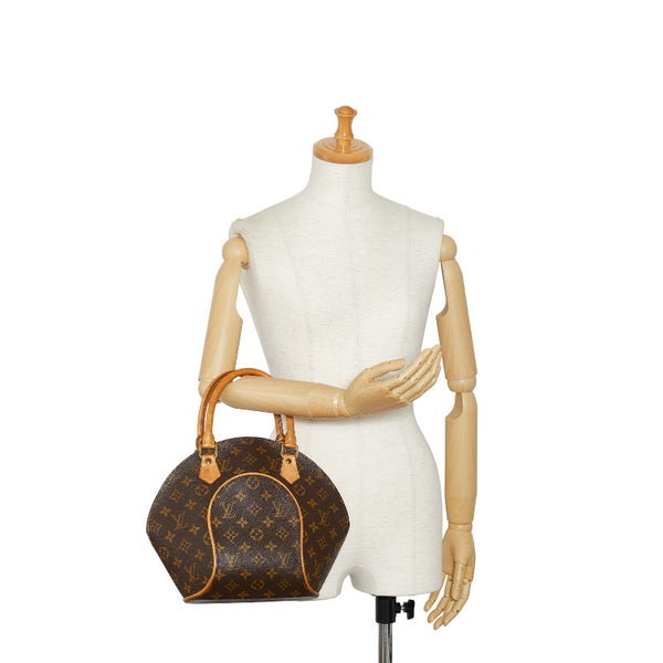 ルイ ヴィトン モノグラム エリプスPM ハンドバッグ M51127 ブラウン PVC レザー レディース LOUIS VUITTON 【中古】