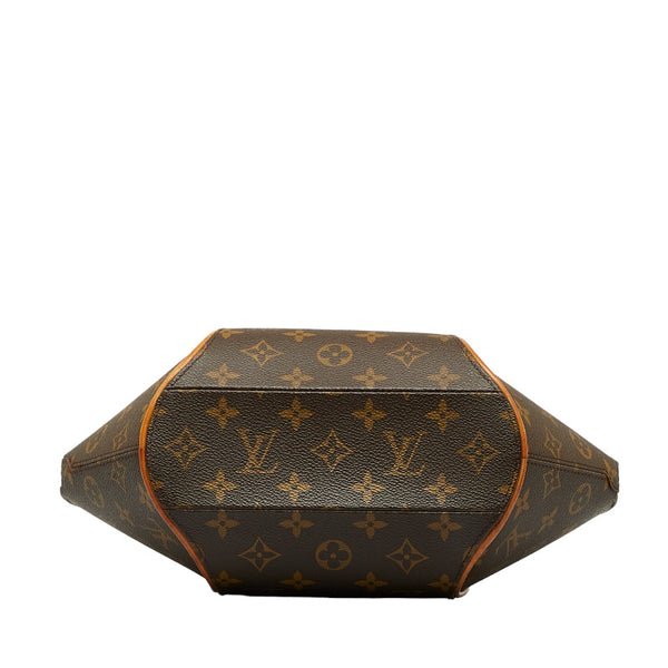 ルイ ヴィトン モノグラム エリプスPM ハンドバッグ M51127 ブラウン PVC レザー レディース LOUIS VUITTON 【中古】