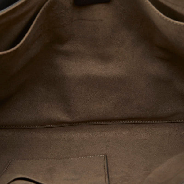 グッチ GGスプリーム カレイドスター クラッチバッグ セカンドバッグ 406725 ベージュ ブラック PVC レザー メンズ GUCCI 【中古】