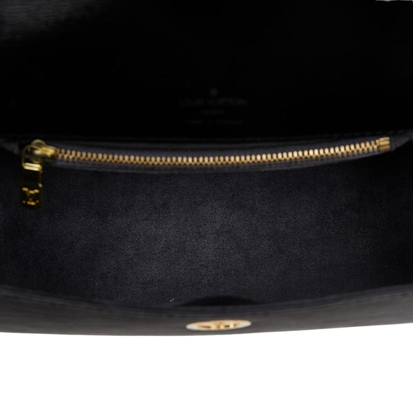 ルイ ヴィトン エピ ビュシ ショルダーバッグ M52202 ノワール ブラック レザー レディース LOUIS VUITTON 【中古】