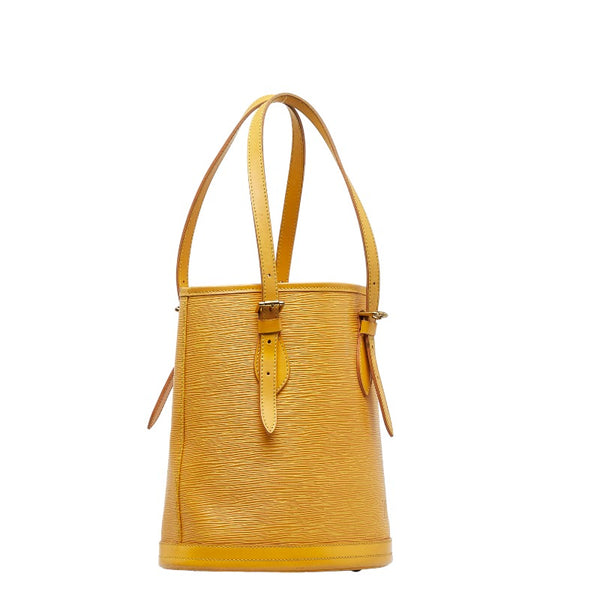 ルイ ヴィトン エピ バケットPM スペシャルオーダー トートバッグ タッシリイエロー レザー レディース LOUIS VUITTON 【中古】