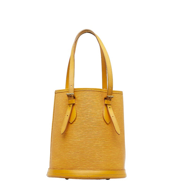 ルイ ヴィトン エピ バケットPM スペシャルオーダー トートバッグ タッシリイエロー レザー レディース LOUIS VUITTON 【中古】