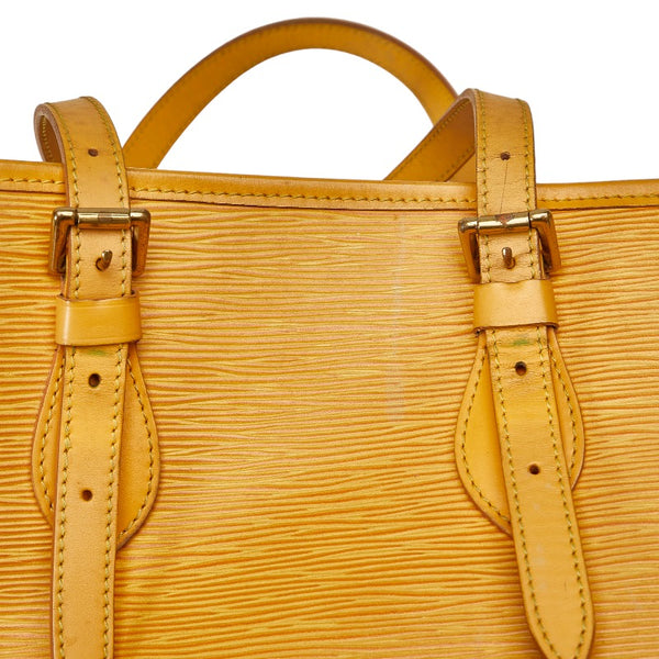 ルイ ヴィトン エピ バケットPM スペシャルオーダー トートバッグ タッシリイエロー レザー レディース LOUIS VUITTON 【中古】