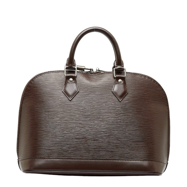 ルイ ヴィトン エピ アルマ ハンドバッグ M5214D モカ ブラウン レザー レディース LOUIS VUITTON 【中古】