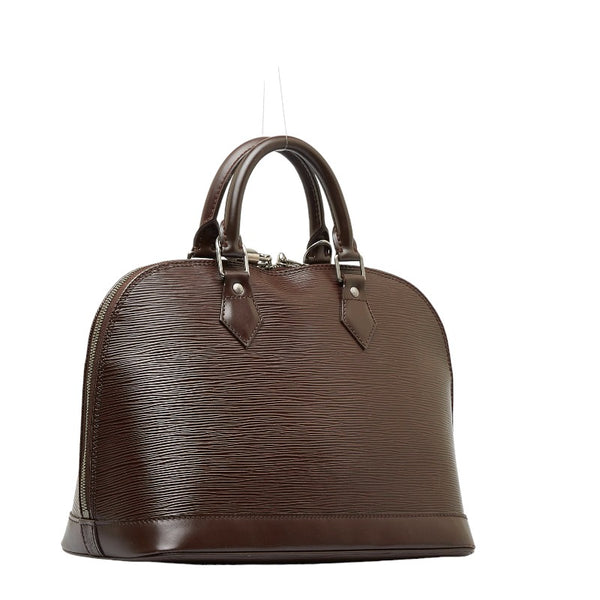 ルイ ヴィトン エピ アルマ ハンドバッグ M5214D モカ ブラウン レザー レディース LOUIS VUITTON 【中古】