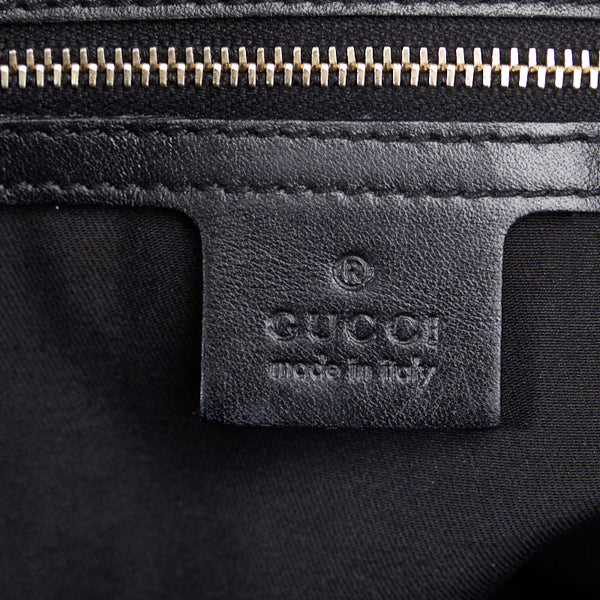 グッチ トートバッグ 189842 ブラック レザー レディース GUCCI 【中古】