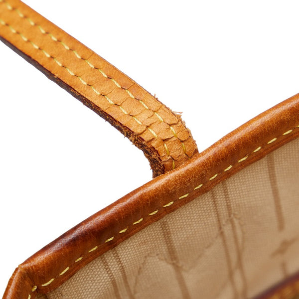 ルイ ヴィトン ダミエ アズール ネヴァーフルPM トートバッグ ショルダーバッグ N51110 ホワイト PVC レザー レディース LOUIS VUITTON 【中古】