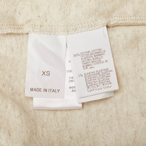 ブルネロクチネリ 半袖 ドルマンスリーブ パーカー ベージュ コットン レディース Brunello Cucinelli 【中古】