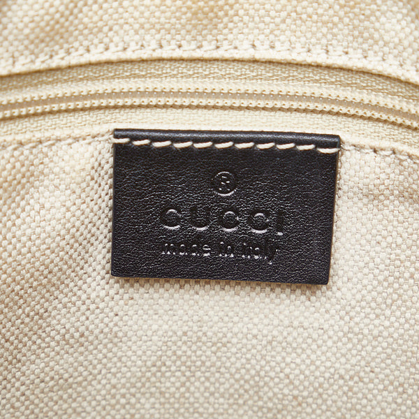 グッチ グッチシマ スーキー ハンドバッグ ショルダーバッグ 247902 ブラック レザー レディース GUCCI 【中古】