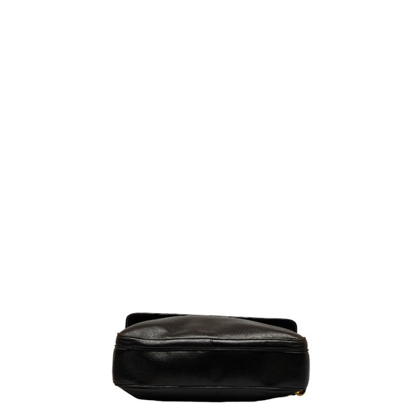 シャネル ココマーク ゴールド金具 チェーン ショルダーバッグ トートバッグ ブラック ラムスキン レディース CHANEL 【中古】