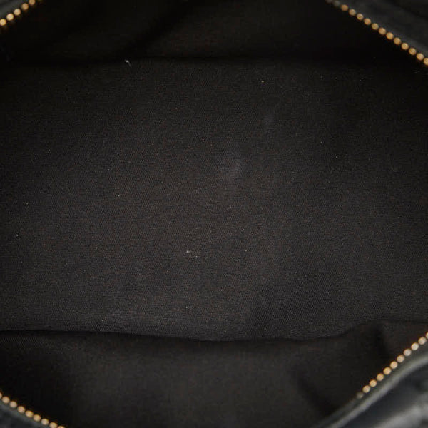 グッチ グッチシマ ホースビット バンブー ゴールド金具 ハンドバッグ ミニボストンバッグ 159399 ブラック レザー レディース GUCCI 【中古】