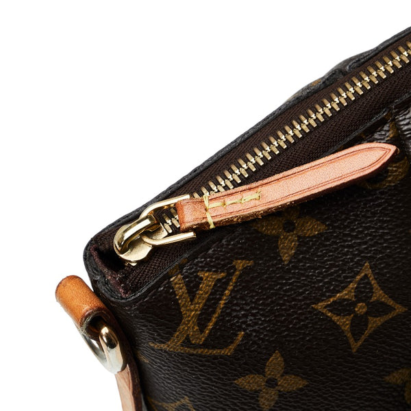 ルイ ヴィトン モノグラム チュレンMM ハンドバッグ ショルダーバッグ 2WAY M48814 ブラウン PVC レザー レディース LOUIS VUITTON 【中古】