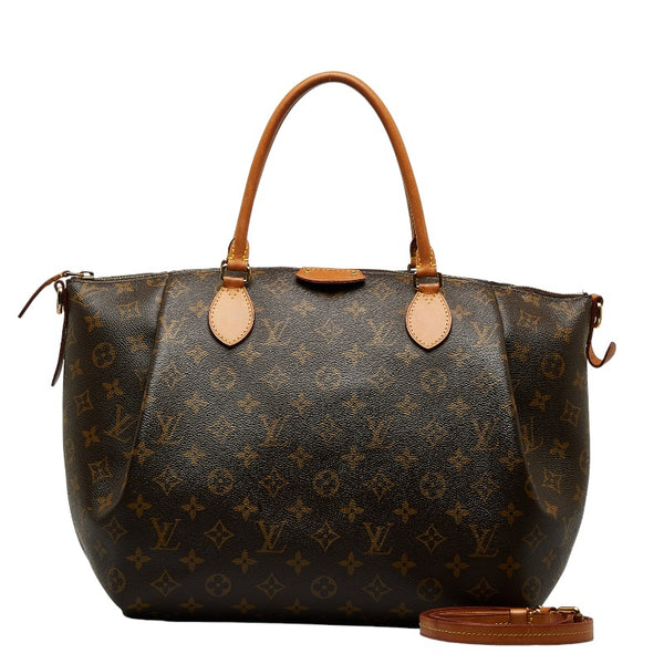 ルイ ヴィトン モノグラム チュレンMM ハンドバッグ ショルダーバッグ 2WAY M48814 ブラウン PVC レザー レディース LOUIS VUITTON 【中古】