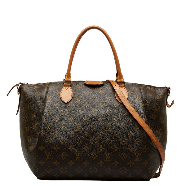 ルイ ヴィトン モノグラム チュレンMM ハンドバッグ ショルダーバッグ 2WAY M48814 ブラウン PVC レザー レディース LOUIS VUITTON 【中古】