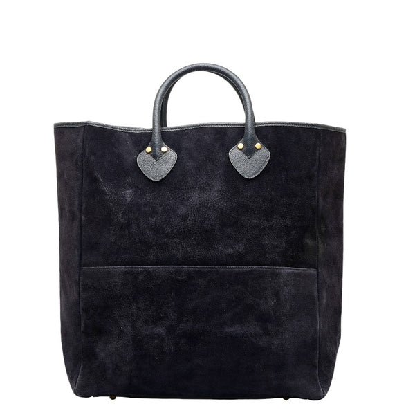 グッチ トートバッグ 002 18 ネイビー スウェード レディース GUCCI 【中古】