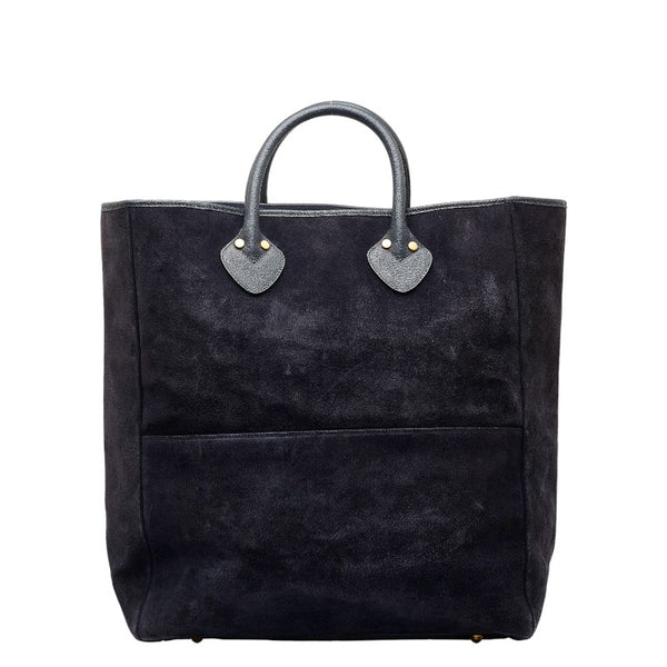 グッチ トートバッグ 002 18 ネイビー スウェード レディース GUCCI 【中古】