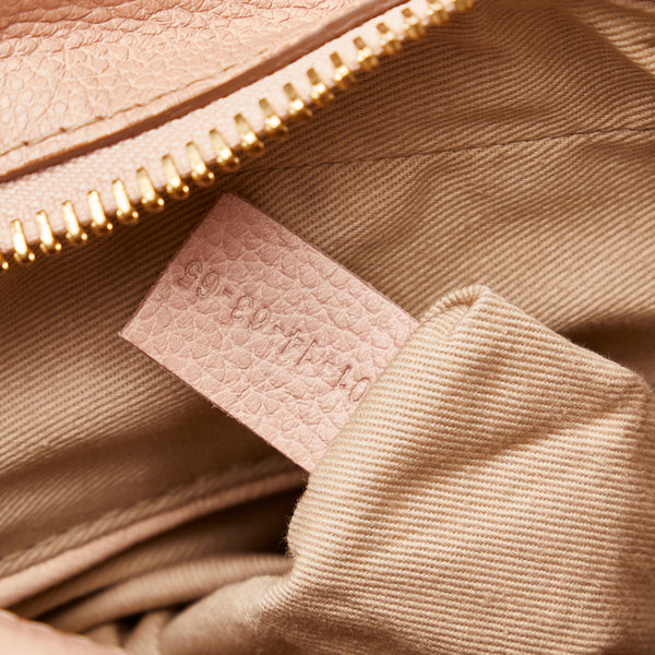 クロエ パラティ ハンドバッグ ショルダーバッグ 2WAY ピンク レザー レディース Chloe 【中古】