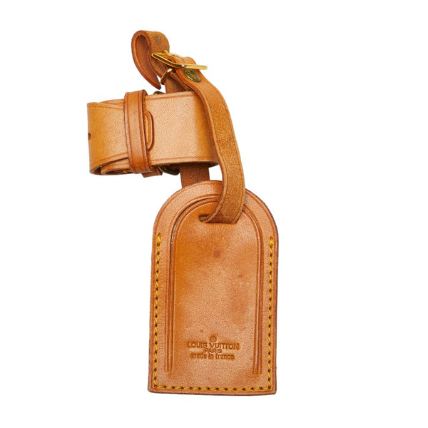 ルイ ヴィトン ポワニエ ネームタグ 16点セット ベージュ レザー レディース LOUIS VUITTON 【中古】