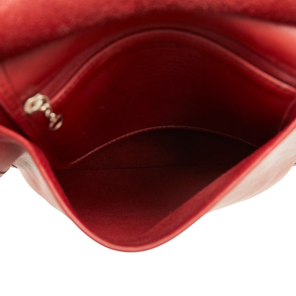 コーチ ヴィンテージ 斜め掛け ショルダーバッグ レッド レザー レディース COACH 【中古】