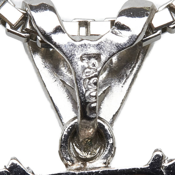 Pt900 プラチナ Pt850 プラチナ ガーネット3.75ct ダイヤ0.776ct ネックレス レディース 【中古】