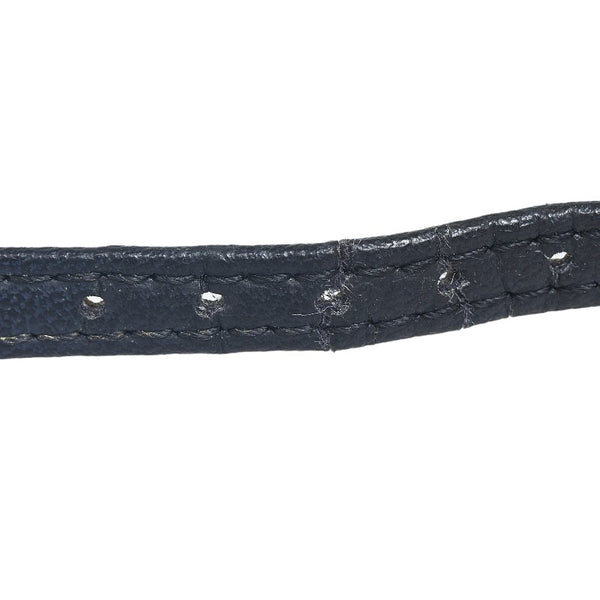 グッチ ヴィンテージ 腕時計 GQ2000 クオーツ ブラック文字盤 ステンレス レザー レディース GUCCI 【中古】