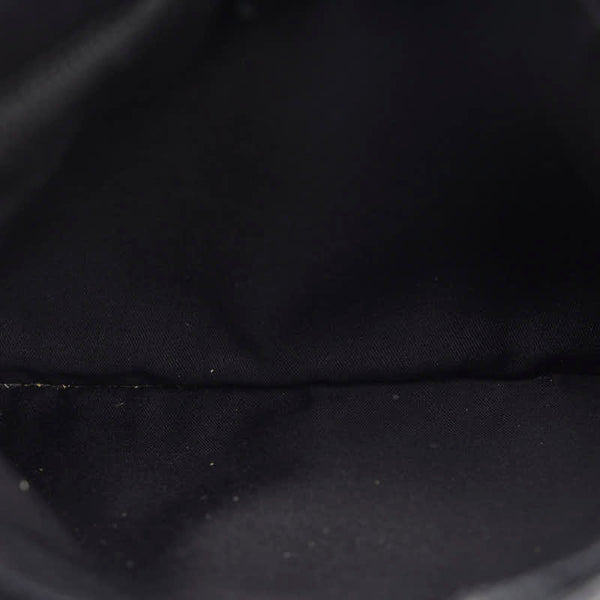 グッチ GGキャンバス 斜め掛け ショルダーバッグ 27639 ブラック キャンバス レザー レディース GUCCI 【中古】