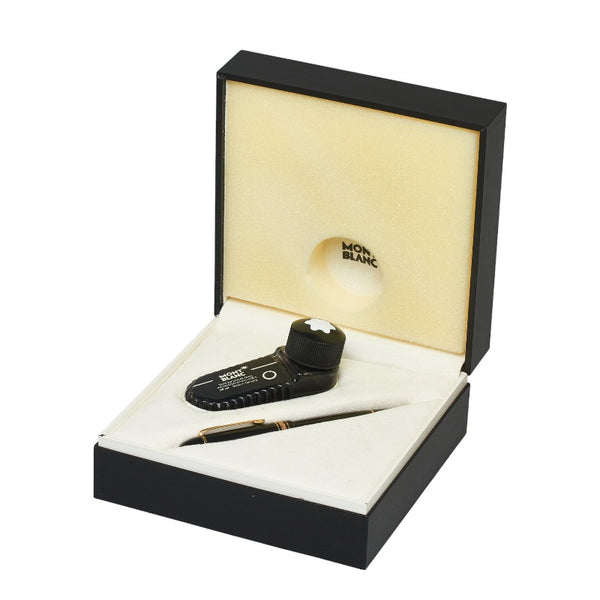 モンブラン 2005年 マイスターシュテュック149 アンドレ プットマン 万年筆 ブラック ゴールド プラスチック メンズ MONTBLANC 【中古】