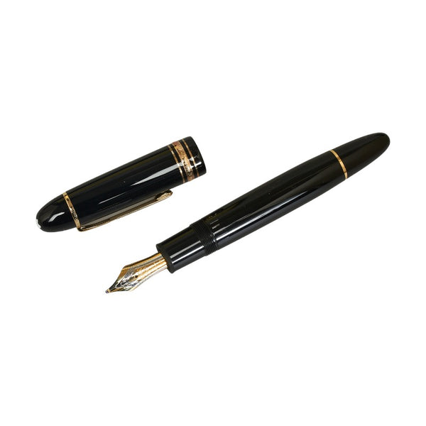 モンブラン 2005年 マイスターシュテュック149 アンドレ プットマン 万年筆 ブラック ゴールド プラスチック メンズ MONTBLANC 【中古】